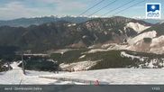 Archived webcam image showing Jasná Ski Resort - Luková on 5 Apr 2026 at 17:23