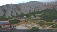 Archived webcam image showing View of Skalnate Pleso (Tatranská Lomnica) on 14 Sep 2026 at 01:32