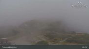 Archived webcam image showing View of Skalnate Pleso (Tatranská Lomnica) on 14 Sep 2026 at 09:32