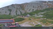 Archived webcam image showing View of Skalnate Pleso (Tatranská Lomnica) on 14 Sep 2026 at 17:32