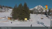 Archived webcam image showing Strbské Pleso Interski on 28 Feb 2026 at 09:03