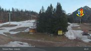 Archived webcam image showing Strbské Pleso Interski on 28 Apr 2026 at 07:27