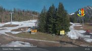 Archived webcam image showing Strbské Pleso Interski on 28 Apr 2026 at 08:27