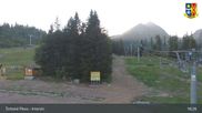 Archived webcam image showing Strbské Pleso Interski on 27 Aug 2026 at 21:48