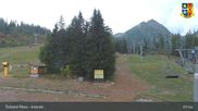 Archived webcam image showing Strbské Pleso Interski on 14 Sep 2026 at 08:29