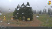 Archived webcam image showing Strbské Pleso Interski on 14 Sep 2026 at 15:29