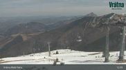 Archiviertes Webcam Bild: Blick auf Vratna-Chleb (1457m) am 12.04.2026 um 13:44 Uhr