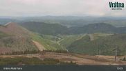 Archived webcam image showing Vratna-Chleb (1457m) on 14 May 2026 at 11:37