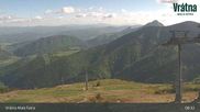 Archiviertes Webcam Bild: Blick auf Vratna-Chleb (1457m) am 28.05.2026 um 09:42 Uhr
