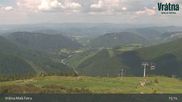 Archived webcam image showing Vratna-Chleb (1457m) on 21 Jun 2026 at 03:23