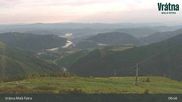 Archived webcam image showing Vratna-Chleb (1457m) on 21 Jun 2026 at 07:23