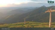 Archived webcam image showing Vratna-Chleb (1457m) on 21 Jun 2026 at 21:23