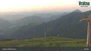 Archived webcam image showing Vratna-Chleb (1457m) on 29 Jun 2026 at 01:07