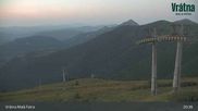 Archived webcam image showing Vratna-Chleb (1457m) on 31 Jul 2026 at 01:01