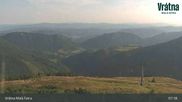 Archived webcam image showing Vratna-Chleb (1457m) on 31 Jul 2026 at 07:01