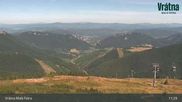 Archived webcam image showing Vratna-Chleb (1457m) on 13 Aug 2026 at 11:45