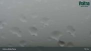Archived webcam image showing Vratna-Chleb (1457m) on 14 Sep 2026 at 15:13