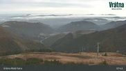 Archived webcam image showing Vratna-Chleb (1457m) on 19 Oct 2026 at 08:26