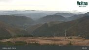 Archived webcam image showing Vratna-Chleb (1457m) on 19 Oct 2026 at 09:26
