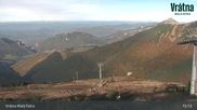 Archived webcam image showing Vratna-Chleb (1457m) on 19 Oct 2026 at 15:26
