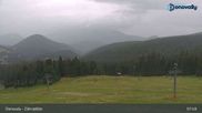 Archived webcam image showing Donovaly - Nová hol'a on 12 Jul 2026 at 08:01