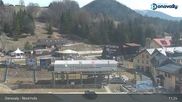 Archived webcam image showing Donovaly - Chairlift Záhradiste (1031m) on 12 Apr 2026 at 11:25