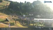 Archived webcam image showing Donovaly - Chairlift Záhradiste (1031m) on 10 Aug 2026 at 08:55