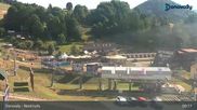 Archived webcam image showing Donovaly - Chairlift Záhradiste (1031m) on 10 Aug 2026 at 09:55