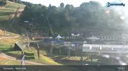 Archived webcam image showing Donovaly - Chairlift Záhradiste (1031m) on 9 Sep 2026 at 08:48