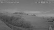 Archived webcam image showing Donnstetten ski lift on Feb 26, 2026 at 6:10 AM