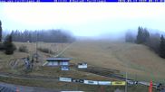 Archived webcam image showing The roof of the ski hut Schalkental at Schwäbische Alb on 13 Apr 2026 at 08:41