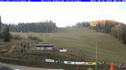 Archived webcam image showing The roof of the ski hut Schalkental at Schwäbische Alb on 16 Oct 2026 at 08:08
