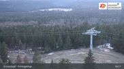 Archived webcam image showing Ochsenkopf mountain: transmission tower on 18 Mar 2026 at 01:48