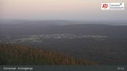Archived webcam image showing Ochsenkopf mountain: transmission tower on 4 Jul 2026 at 03:14