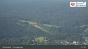 Archived webcam image showing Ochsenkopf mountain: transmission tower on 4 Jul 2026 at 08:14