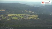Archiviertes Webcam Bild: Ochsenkopf: Panoramablick vom Sendeturm am 12.07.2026 um 17:37 Uhr