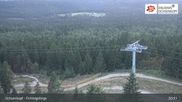 Archived webcam image showing Ochsenkopf mountain: transmission tower on 11 Aug 2026 at 01:51