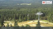 Archived webcam image showing Ochsenkopf mountain: transmission tower on 11 Aug 2026 at 11:51