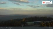 Archived webcam image showing Ochsenkopf mountain: transmission tower on 16 Oct 2026 at 08:07