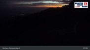 Archived webcam image showing Kampenwandbahn on 21 Oct 2026 at 07:11