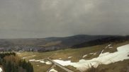 Archiviertes Webcam Bild: Oberwiesenthal: Panoramablick vom Fichtelberg am 13.04.2026 um 12:44 Uhr