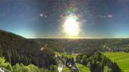 Archiviertes Webcam Bild: Oberwiesenthal: Panoramablick vom Fichtelberg am 29.05.2026 um 07:35 Uhr
