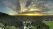 Archived webcam image showing Outlook at Fichtelberg mountain on 10 Aug 2026 at 07:42