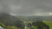 Archiviertes Webcam Bild: Oberwiesenthal: Panoramablick vom Fichtelberg am 26.08.2026 um 12:35 Uhr