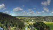 Archiviertes Webcam Bild: Oberwiesenthal: Panoramablick vom Fichtelberg am 30.08.2026 um 16:36 Uhr