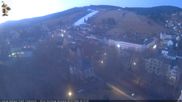 Archiviertes Webcam Bild: Rathaus Eibenstock: Blick Skihang am 27.02.2026 um 06:36 Uhr