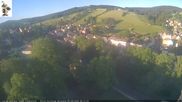 Archiviertes Webcam Bild: Rathaus Eibenstock: Blick Skihang am 28.05.2026 um 06:47 Uhr