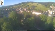 Archiviertes Webcam Bild: Rathaus Eibenstock: Blick Skihang am 28.05.2026 um 07:47 Uhr