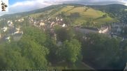 Archiviertes Webcam Bild: Rathaus Eibenstock: Blick Skihang am 11.06.2026 um 18:49 Uhr