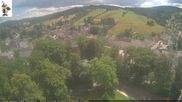 Archiviertes Webcam Bild: Rathaus Eibenstock: Blick Skihang am 12.07.2026 um 14:31 Uhr